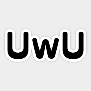 UwU Face Sticker